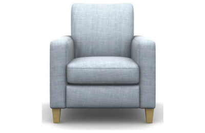 Heart of House Harrison Fabric Chair - Sky